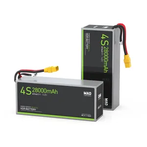 Batterie au lithium solide pour drone, 4S 28Ah, haute densité de puissance, poids léger - Product Image 2