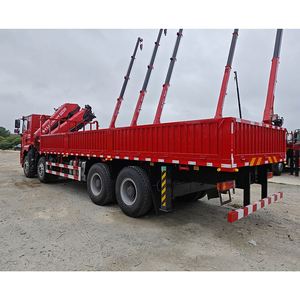 Shacman Delong 8x4 16 Ton Folding <b>Arm</b> <b>Lorry</b> <b>Crane</b> Integrated Lifting and Transportation Truck - Product Image 4