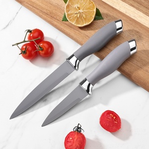 Hot-selling Kitchen <b>Knives</b> Stainless Steel Chef <b>Knife</b> Meat Cleaver <b>Set</b> Kitchen Accessories Kitchen <b>Knife</b> with Plastic Handle - Product Image 5