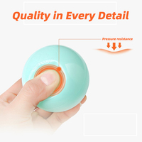 Sans BPA 7cm rond PE enfants jouer balle colorée sur le thème de l'océan balle anti-stress pour piscine balle fosse ballons en plastique Logo personnalisé en gros