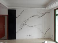 Panneau mural en PVC imperméable effet marbre, revêtement UV, pour décoration intérieure, salon, Europe
