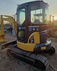 Mini-excavatrice sur chenilles hydraulique Komatsu PC35MR, bon état, moteur et engrenages d'origine, prix réduit sur PC15 PC35 PC55 PC75 - Product Image 3