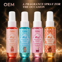 Fournisseur en gros de brumes corporelles, coffret cadeau de brumes parfumées, parfum corporel léger et frais, brume parfumée portable OEM, spray corporel et capillaire non irritant