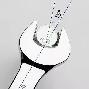 15/16 inch <span class=keywords><strong>SAE</strong></span> 72-răng ratching kết hợp cờ lê flex-đầu Ratchet cờ lê CR-V Vật liệu 510nm Mô-men xoắn tối đa cấp công nghiệp - Product Image 5