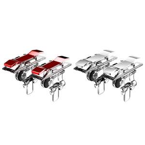 Controlador de botón de fuego y Joystick para juego de teléfono móvil E9, agarre de juego de supervivencia, gatillos R1L1 para cuchillos Out/PUBG/Rules - Product Image 2