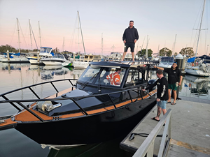 Bateau de pêche Profisher de 6,25 m/20 pieds à vendre, bateau en aluminium pour la pêche côtière, certifié CE - Product Image 2