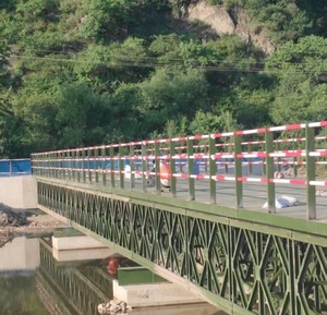 Puente Bailey de Alta Calidad, Construcción Rápida, Estructura de Acero Galvanizado en Caliente, Procesamiento de Soldadura y Corte, Diseño Minimalista - Product Image 4