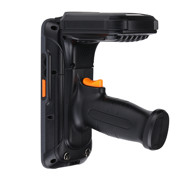 Stocked 5.5inch Touch Screen UHF PDA Scanner Mobile Data Collector Android 11 Rugged Handheld Terminal with 2D Barcode Scanner