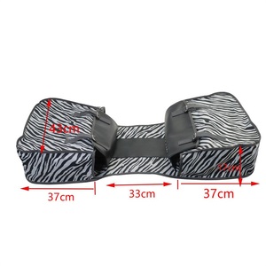 Bolsa <span class=keywords><strong>de</strong></span> Sillín <span class=keywords><strong>de</strong></span> Lona Impermeable para <span class=keywords><strong>Bicicleta</strong></span>, Diseño Ligero y Transpirable, Correa Ajustable y Desmontable para Ciclismo - Product Image 6