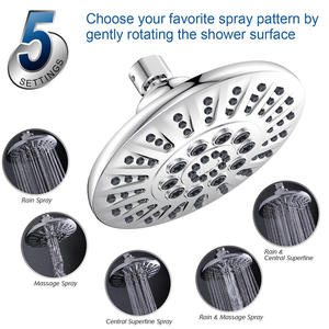 Juego de ducha universal multifuncional con cabezal de ducha superior y de mano, diseño moderno para el baño en el hogar - Product Image 3