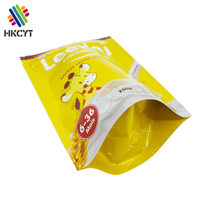 250กรัม500กรัมถุงอลูมิเนียมฟอยล์พิมพ์ที่กำหนดเองนมผงกระเป๋า Ziplock บรรจุภัณฑ์มันวาวยืนขึ้นกระเป๋า - Product Image 3