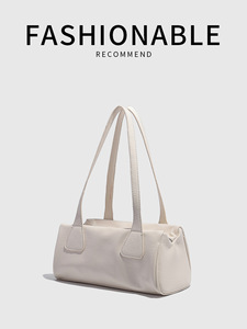 กระเป๋าสะพายไหล่หนัง PU แบบซิปเดี่ยว สไตล์เรโทร แฟชั่นผู้หญิง Jianghu รุ่นใหม่ล่าสุด เรียบง่าย สบายๆ ใช้ได้ทุกฤดู กันน้ำ - Product Image 6