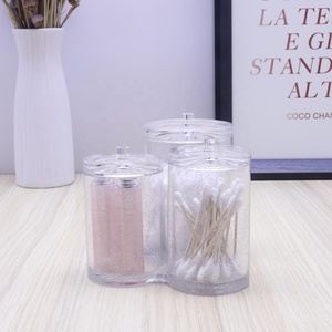Wholesales Countertop Clear Acrylic Makeup Organizer <span class=keywords><strong>Plexiglass</strong></span> Cosmetic Desk Storage Box - Product Image 3