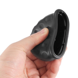 Black Rubber <b>Trailer</b> Ball Cap <b>Cover</b> 50mm Universal Protector For <b>Trailer</b> Accessories - Product Image 3