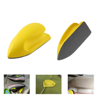 Brosse de nettoyage intérieur de voiture sans rayures manomètre brosse en cuir à poignée facile