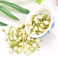 Fleurs de jasmin aromatiques séchées naturelles chinoises en vrac pour la pâtisserie, la décoration de bougies, l'extrait d'herbes et les tisanes
