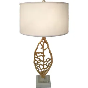 Красивый дизайн, Художественная Скульптура, прикроватная Настольная лампа с бронзовым золотым основанием, европейская лампа для дома, отеля, OEM ODM