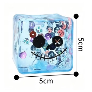 Jouet Squishy Fidget d'Halloween en Gros - Cube Visage Moche de 5 cm pour Farces et Anti-Stress pour Enfants et Adultes - Product Image 2