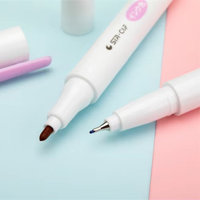 STA OEM Custom ized Sketch Art Zeichnung Ungiftige Tinte Dual Tips Permanente mikro farbene Pigment Liner Markierung stifte