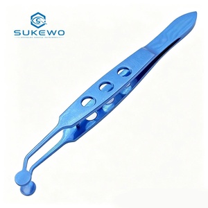 Pinzas de Masaje para Glándulas de Meibomio KEWO, 11 cm, Pinzas Quirúrgicas Oftálmicas Cosméticas, Instrumento de Terapia para Ojo Seco MGD - Product Image 5