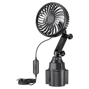 Shunwei's new <b>car</b> <b>cup</b> <b>holder</b> fan features three wind speeds, low noise operation, and a telescopic base; it is a universal <b>car</b> - Product Image 5