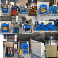 Machine automatique hydraulique QT4-30 pour la fabrication de blocs creux en béton, machine à fabriquer des briques pour la construction de maisons en Afrique