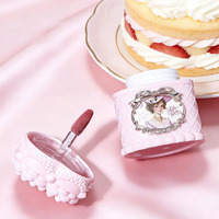 Life Girls French Sweetheart Rouge à lèvres crème végétalien velours couleur mate Princesse, Gloss à lèvres femme effet brume soft focus, Produit de beauté transfrontalier