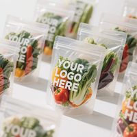 Sachets de pochette debout en feuille d'aluminium de qualité alimentaire emballant des sacs en mylar aux fraises pour les fruits secs