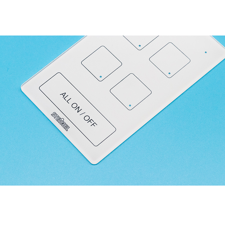 High Quality 120 75mm Glass Switch