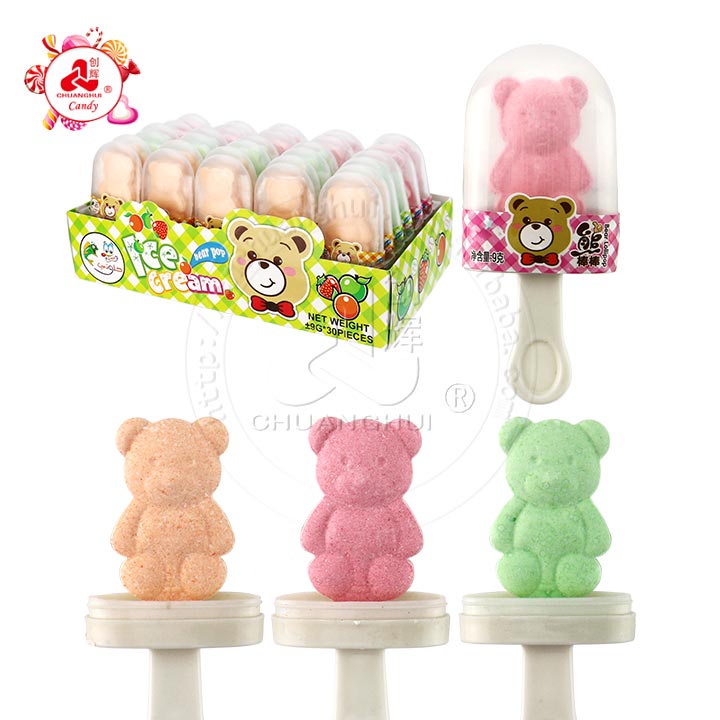 bear shape lollipop