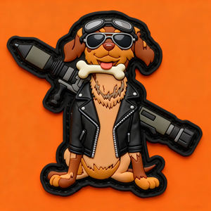 Parche de PVC decorativo lavable de goma suave moldeada en 3D de polivinilo cloruro de silicona, hecho a medida por Core Maker - Product Image 2