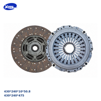 Disque d'embrayage et plateau de pression Valeo YC350 350CD de qualité supérieure 350 mm pour pièces de transmission de camion Yuchai
