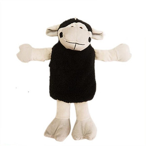 Chauffe-mains pour filles en peluche orange avec lapin et <span class=keywords><strong>bouillotte</strong></span> avec couvercle pour enfants et bébés - Product Image 3