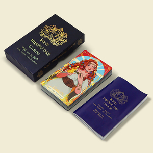 Produsen custom kartu <span class=keywords><strong>tarot</strong></span> mencetak pola desain kualitas tinggi laser kartu <span class=keywords><strong>tarot</strong></span> dengan kotak - Product Image 3