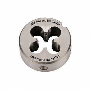 Ttake Hss Round Die Ta1701 Fine Pitch Mf Din En 22568 Tolerance 6g Straight Taper Masc - Product Image 2