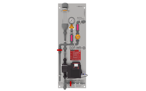 Système de pompe doseuse chimique murale en acier inoxydable, pompe doseuse à membrane, installation facile pour le traitement de l'eau au chlore - Product Image 4