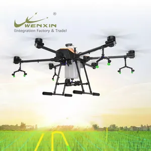 WENXIN Drone penyemprot pertanian tahan air, Drone penyemprot pertanian 6L 10L 16l tahan debu untuk penyemprot pertanian