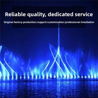 Fuentes de Agua Secas Programables Personalizadas con Sistema Matrix, Diseño Moderno, Voltaje Universal, 1 Año de Garantía