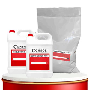 Consol EcoCrete GF Plancher en polyuréthane à trois composants et liquide de construction pour l'application de brosse de revêtement de surface semi-brillante - Product Image 5