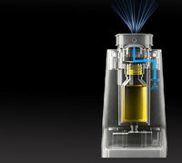Diffuseur d'arômes intelligent en métal pour voiture électrique, contrôle par application, réglage de la minuterie, portable, sans eau, double réservoir d'huile, machine à parfum pour usage automobile