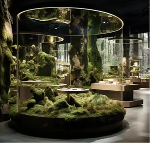 Expositor de Joias em Vidro com Design Novo Funroad <span class=keywords><strong>2026</strong></span>, Iluminação LED, para Mostruário de Joias - Product Image 1