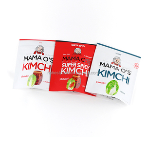 <span class=keywords><strong>2025</strong></span> mới bán buôn cửa sổ dưới gusset tự niêm phong túi kimchi bao bì thực phẩm đứng lên túi với van - Product Image 1