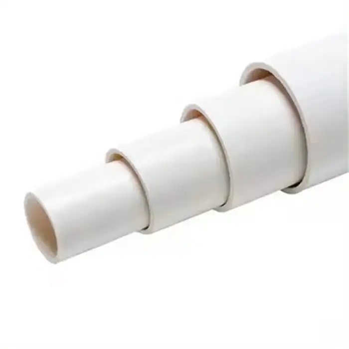 Tubo di plastica sfuso programma 40 tubo bianco in PVC