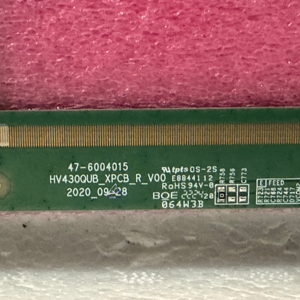 หน้าจอ HV430QUB-F7D 4K UHD BOE ขนาด 43 นิ้ว แบบ Open Cell สำหรับเปลี่ยนซ่อมจอ LED LCD ทีวี - Product Image 3