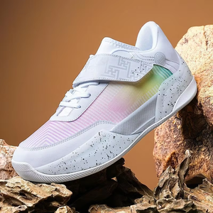 <span class=keywords><strong>Zapatillas</strong></span> de baloncesto con velcro para hombre y mujer, para estudiantes de secundaria, <span class=keywords><strong>zapatillas</strong></span> de correr de carreras para jóvenes, para tendencias de primavera a la moda, EVA - Product Image 4