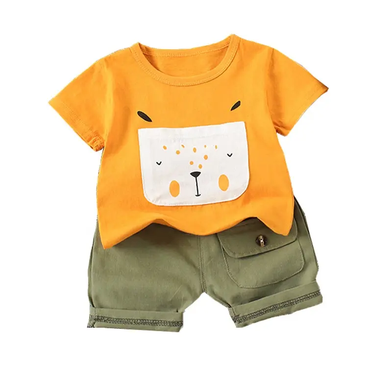 2pcs baby boy summer clothing set/ infant clothes suit/ baby set clothes toddler baby outfits kids clothing baby clothes