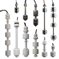 Interruptor de flotador de montaje lateral inalámbrico Interruptor de control de nivel de agua Sensor de nivel de flotador horizontal con conector Hirschmann