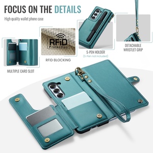 Funda Cartera para Samsung <span class=keywords><strong>Z</strong></span> Fold 7 con Material PU+TPU, Diseño con Ranura para Tarjetas, 30% de Descuento - Product Image 2
