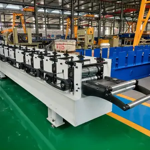 Customized Roofing System Metal Galvanized Steel Gutter Cold Roll Forming Machine