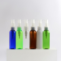 Diskon besar 60ml 80ml 100ml 120ml 150ml 200ml Set botol kemasan minyak rambut botol pompa Losion plastik Set untuk pompa minyak rambut
